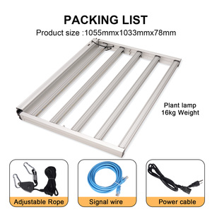 ไฟ LED ปลูกพืช1200วัตต์ UV IR Veg Bloom สเปกตรัมหรี่แสงได้สำหรับเต็นท์ปลูกพืช4x8ในร่ม - Product Image 6
