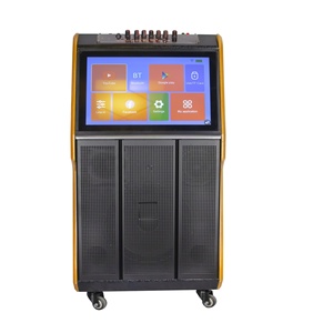 Android <strong>System</strong> 7.1 Version Wifi Connection Speaker with HD Touch Screen/Karaoke/Home Theater - Product Image 4