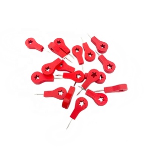 40-Piece Metal raptiye raptiye harita İşaretleyiciler ve fotoğraf duvar çıtçıt mantar kurulu pimleri için boyama aracı ahşap çizim aracı - Product Image 1
