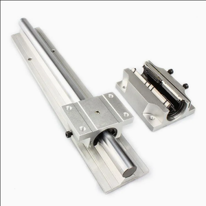 SBR <strong>and</strong> TBR Series Aluminum Round <strong>Linear</strong> Shaft Guide <strong>Rail</strong> with Slider <strong>and</strong> <strong>Block</strong> for CNC Machine Customized Size Provided - Product Image 2