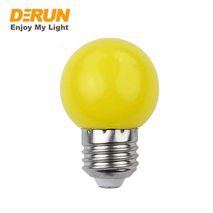 G45 LED電球1W 2W 3Wプラスチックカラー電球110V 220V E27 B22 Festoonストリングライトお祝い装飾電球LED - Product Image 2