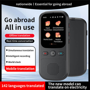 Portable 142 Languages Translator Device Sofortige Online-Offline-Sprach übersetzung Zwei-Wege-Echtzeit-Sprach übersetzer - Product Image 3