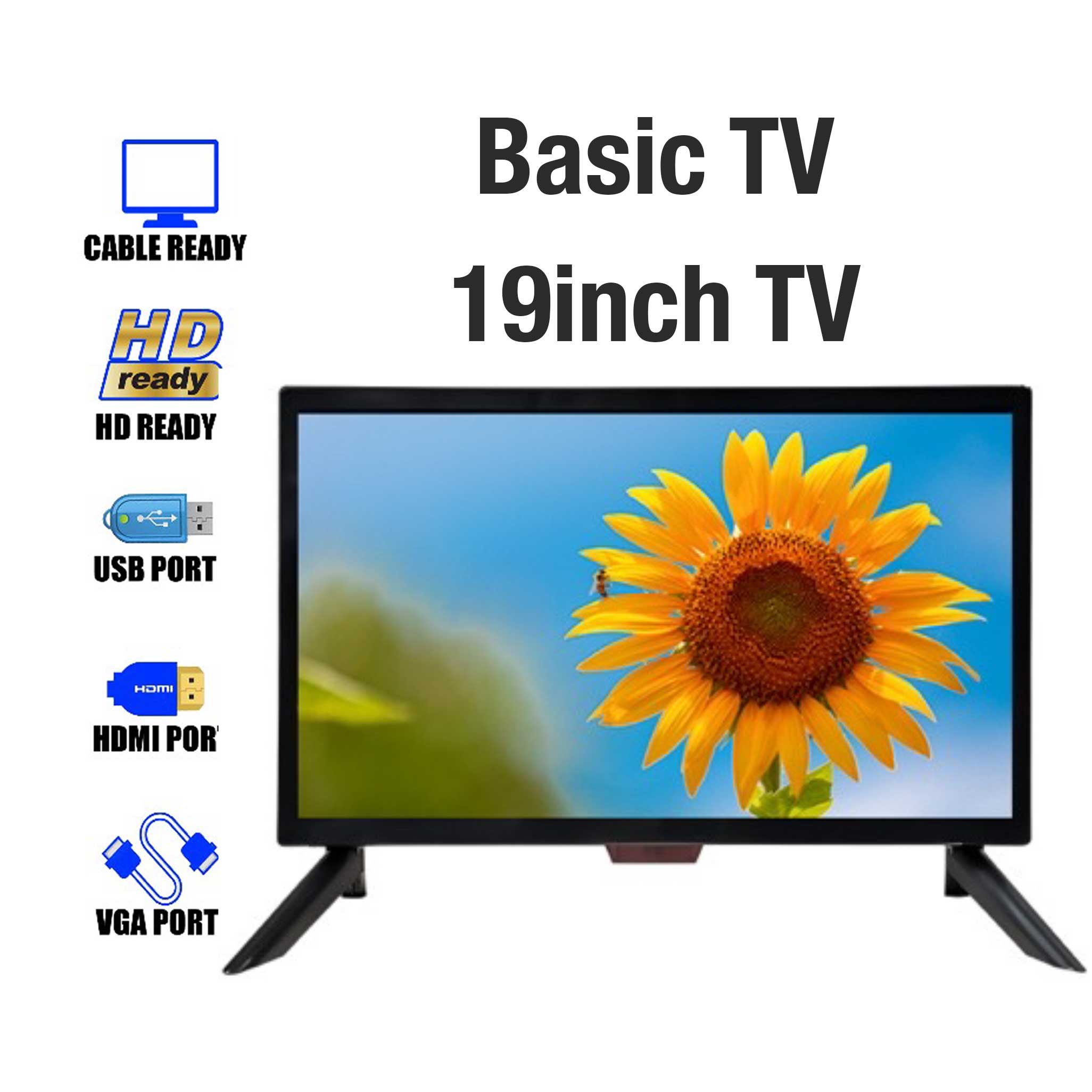 Mini téléviseur économique 19 pouces
