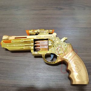 B/O Kids Play Revolving <strong>Gun</strong> <strong>Toy</strong> Shooter Simulated Revolver Sound Flashing Light Vibration Effect Electric <strong>Gun</strong> <strong>Toy</strong> - Product Image 6