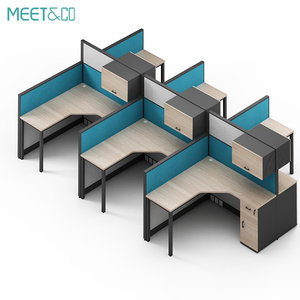 Модульная современная офисная компьютерная рабочая станция - Product Image 2