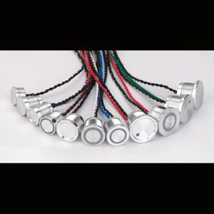 Silent Water Proof IP68 Metall-Piezo-Schalter ohne Federweg Momentan-Lakting-<span class=keywords><strong>LED</strong></span> beleuchtet Ersetzen Sie den <span class=keywords><strong>Micro</strong></span>-Travel-Druckknopf schalter