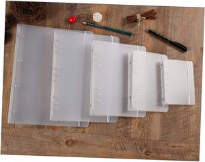 Bán buôn Mini Album ảnh với 84 semitransparent nhựa bao gồm ràng buộc name card <span class=keywords><strong>Book</strong></span> Binder - Product Image 4