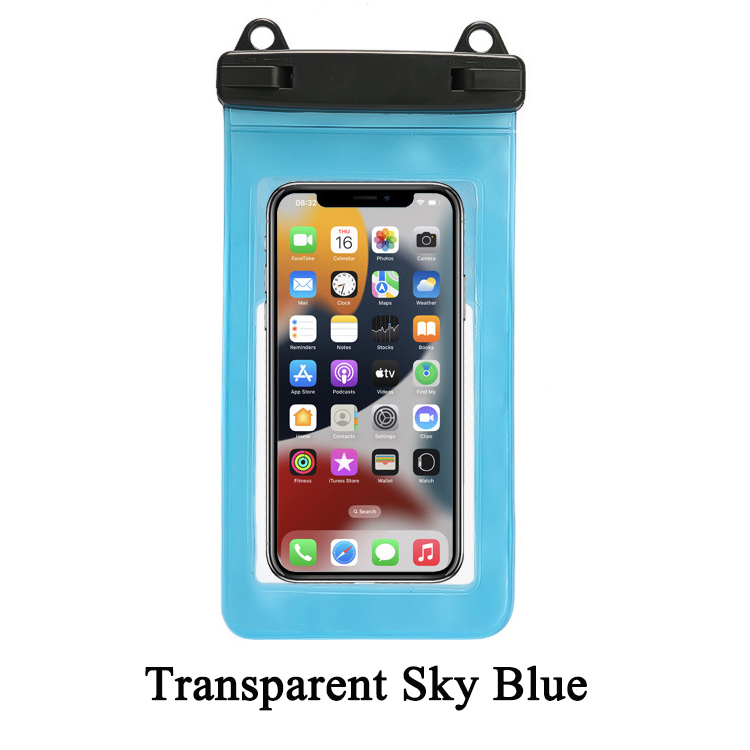 Azul cielo transparente