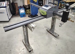 1300x2500mm Portable <strong>CNC</strong> <strong>Plasma</strong> <strong>Cutting</strong> Machine Oxy Flame <strong>Torch</strong> Dual Use 220V 50hz Source Power Smart Nest Read USB Stick Files - Product Image 2