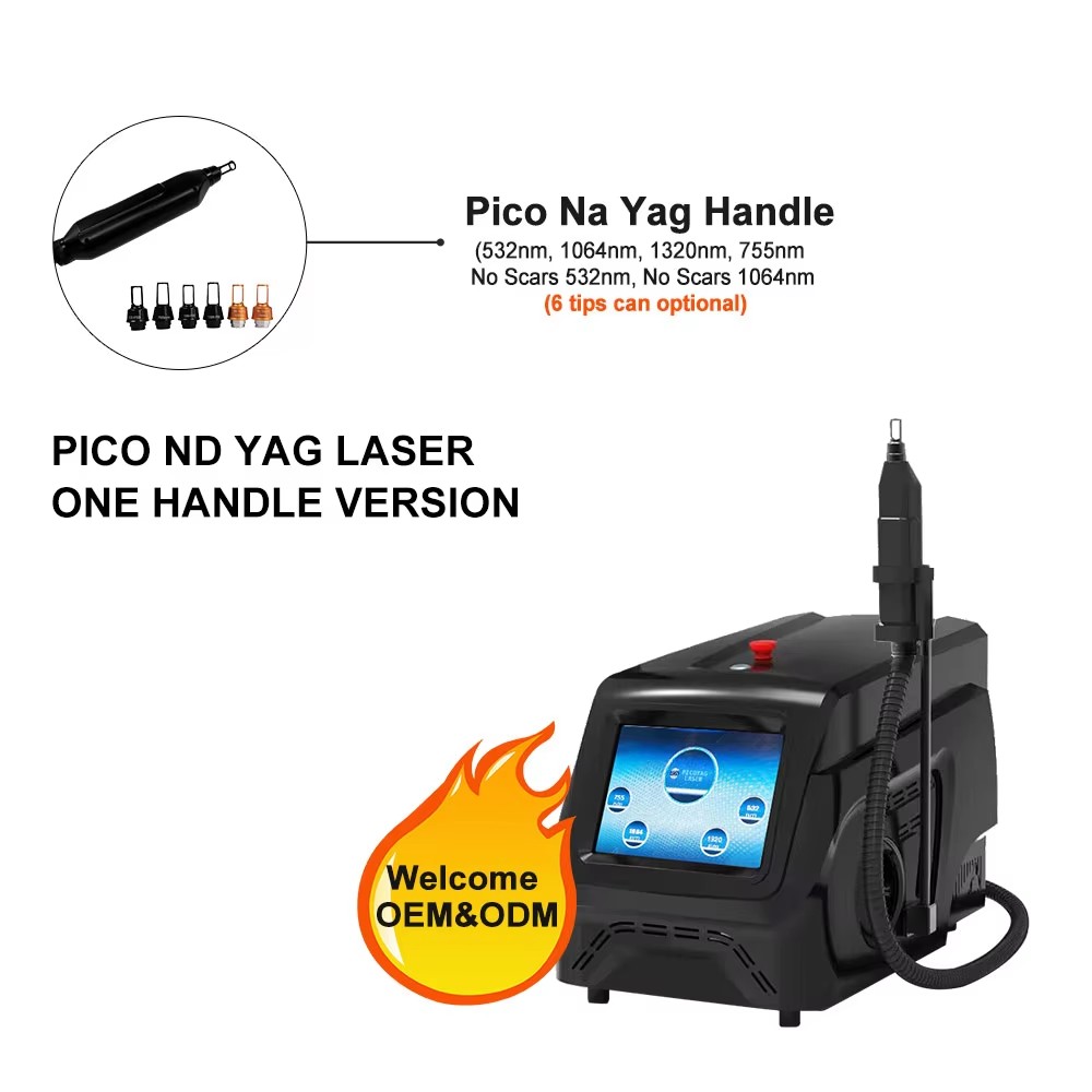 versión láser pico nd yag