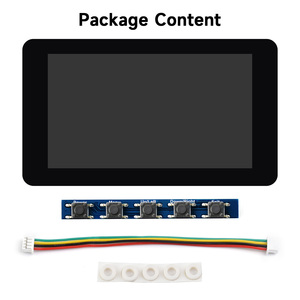 Kit Display Touch Zero-DISP-7A da 7 pollici per lampone Pi Zero con scheda di espansione Display IPS 1024x600 tocco capacitivo a 5 punti - Product Image 4