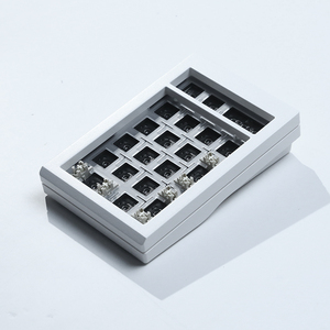 LMK21 Mini Number Pad 21 Teclas 3 Modo Bluetooth-Compatible 5,0/2,4 GHz/Aleación de aluminio con cable RGB retroiluminado para Win/Mac