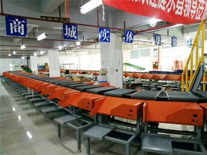 産業用インテリジェントコンベヤー用の小包仕分け/郵便仕分け機用のDWSを備えた高速ホイール仕分けコンベヤー - Product Image 6