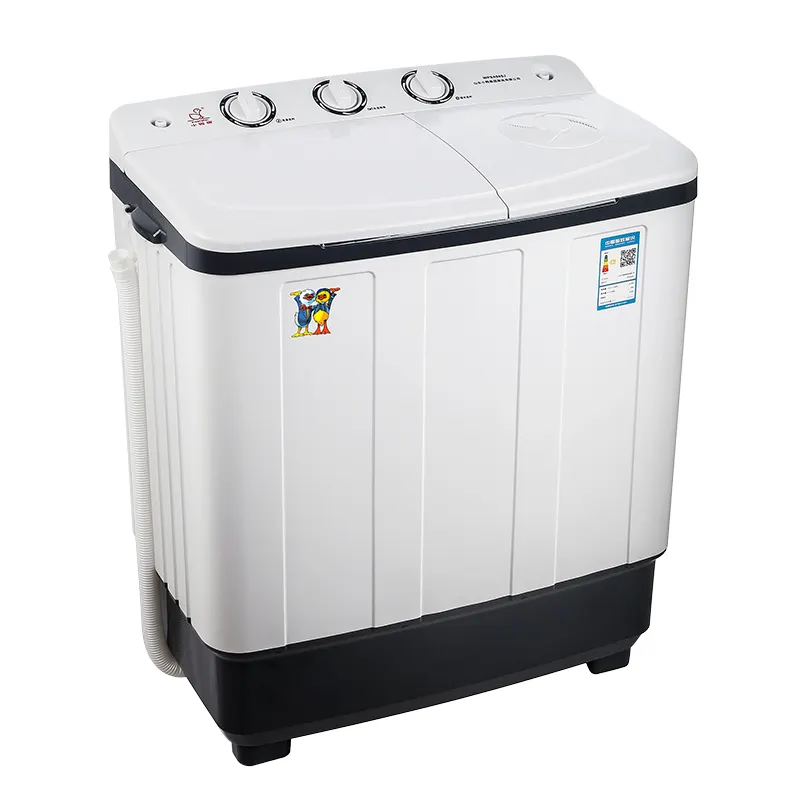 120V 10kg en plastique corps de machine machine à laver à double cuve pour la maison