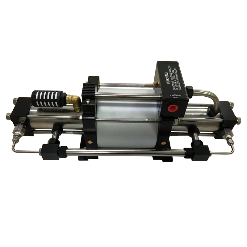 Modelo USUN: GBT15/60 300-450 Bar Salida bomba de refuerzo de gas nitrógeno combustible aire de doble etapa para Acumulador de Carga
