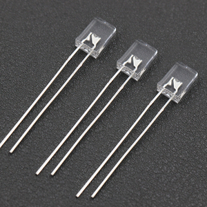 <span class=keywords><strong>2x5x7mm</strong></span>の正方形の透明な長脚赤青黄緑<span class=keywords><strong>LED</strong></span>