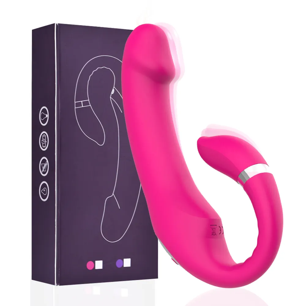 Dapat diisi ulang G Spot Dildo besar Vibrator g-spot stimulasi Ganda seks nyata menyenangkan AV tongkat Vibrator untuk wanita