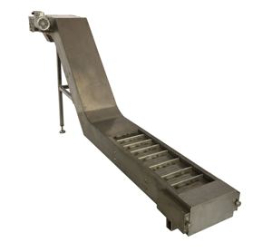高品质输送机定制钢不锈钢框架链板输送机板条输送机 - Product Image 4