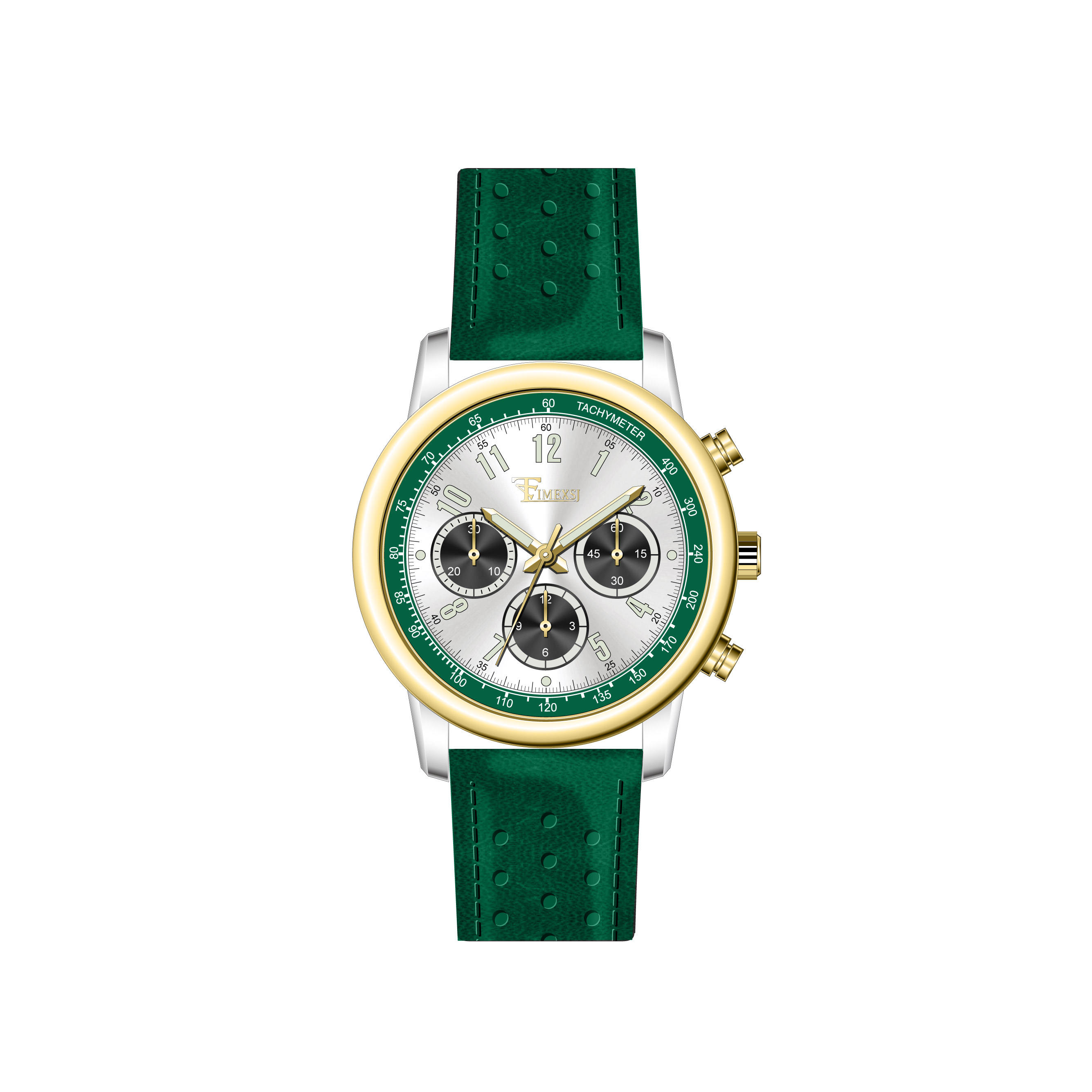 TwoTone Gold - Green