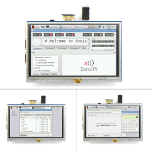 5-Zoll-LCD-HD-MIITouch-Bildschirm TFT-LCD-Panel-Modul 800*480 für Banana Pi Raspberry Pi 3 Modell B / B Raspberry Pi 4 - Product Image 5