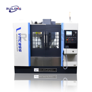 Automatic Chinese <strong>4</strong> Axis Metal CNC Milling Machine VMC650 VMC850 VMC855 Vertical Machining <strong>Center</strong> with BT40 Spindle Taper - Product Image 1