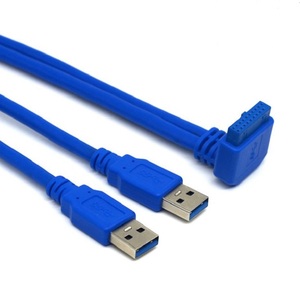 Anakart usb 3.0 20pin dişi usb 3.0 tip a erkek splitter kablosu - Product Image 3