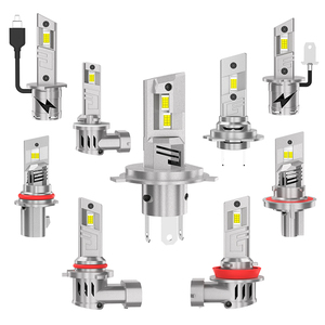 H7 Led far ampulü 12V halojen boyutu H4 H1 H3 H13 9007 9005 H11 Canbus araba Led ampul CSP çip Led H7 araba far - Product Image 1