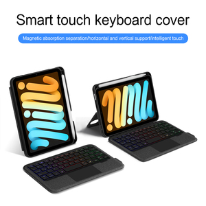 Apple ipad mini 7タブレットケース用8.3インチオールインワンポータブルバックライトキーボード (マウス付き) - Product Image 4