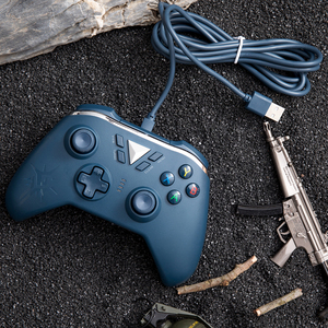 เกมแพดแบบมีสายสำหรับคอนโซล Xbox Series X & Xbox One series x/s พร้อมมอเตอร์สั่นมีตัวควบคุมแบบมีสาย - Product Image 2