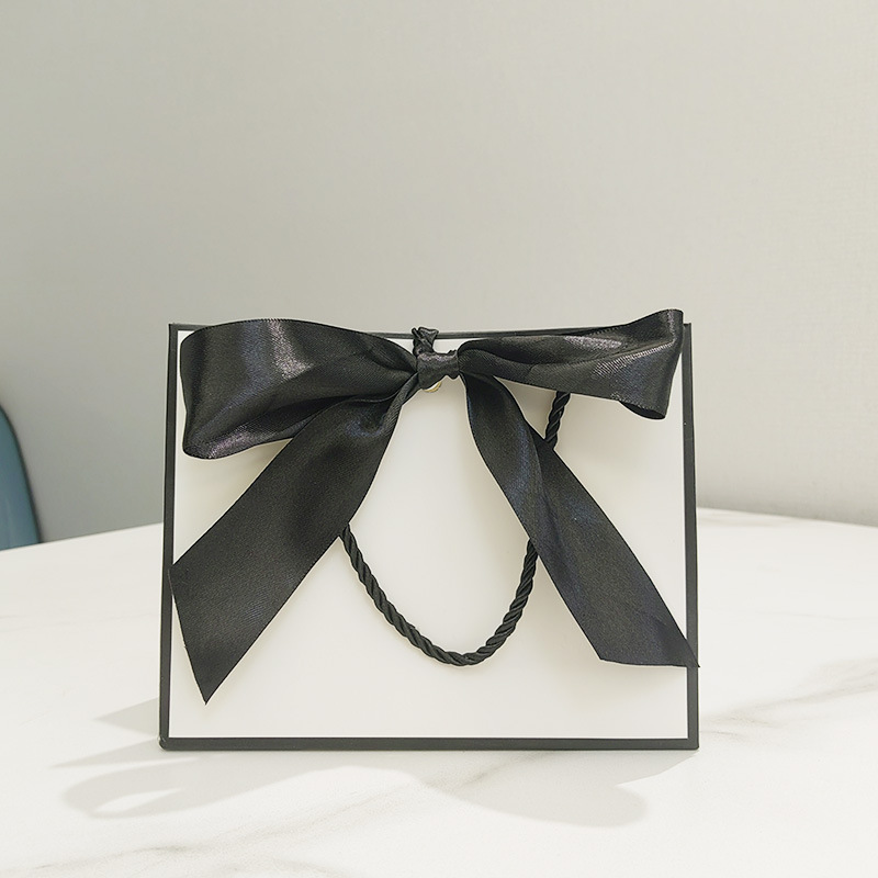 White with black frame