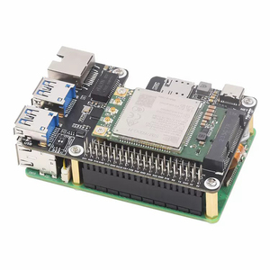 Lampone PI 5 PCIE a 4G modulo di comunicazione scheda SIM RJ45 Gigabit scheda di espansione Ethernet lampone PI 2G 4G 8G - Product Image 1