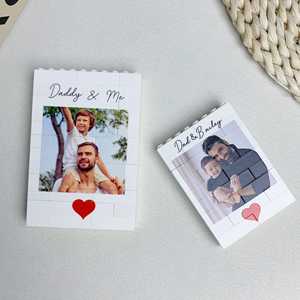 Tùy Chỉnh Hình Ảnh Món Quà Xây Dựng Khối Câu Đố Cho Gia Đình Liên Kết Tự Làm Dự Án Cho Ngày Valentine - Product Image 3