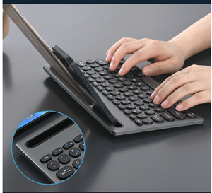 Tastatur mit Kartens teck platz Drahtlos Dual-Mode-Verbindung mit mehreren Geräten Laden Sie das Tablet-Office für Mobiltelefone - Product Image 3