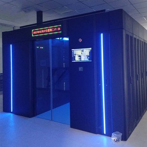W-TEL 42U 19 pollici Cabinet di rete modulo di progettazione personalizzata doppia fila Data Center per la stanza del Server