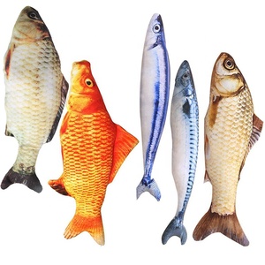 Custom Plush Cat Fish Toy With <strong>Catnip</strong> Wholesale <strong>Different</strong> <strong>Types</strong> Moving Fish Cat Toy - Product Image 4