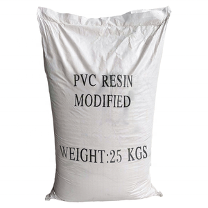 廉价塑料原料pvc树脂粉价格用于管材和片材的高档pvc树脂 - Product Image 1