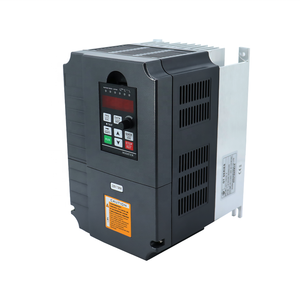 HLTNC 5.5kw 7.5KW 220V/380VACインバーターVFD可変周波数3HP入力3HP出力17A400HzCNCスピンドルモーター速度制御 - Product Image 1