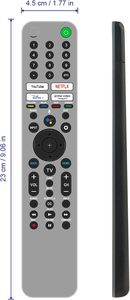 RMF-TX621U RMF-TX500T RMF-TX621E голосовой сменный пульт дистанционного управления подходит для Sony Bravia LCD Smart TV XR-65A90J XR-75Z9J KD55X85J - Product Image 3