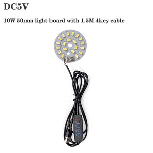 Sunssy 3 Colors Input <strong>5V</strong> USB Dimmable <strong>LED</strong> 5730 SMD <strong>3W</strong> 6W 10W Light Board Light Source with <strong>4</strong> Keys 1.5m Cable Controller - Product Image 6