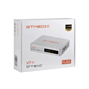 GTMEDIA V7 TT Cable digital Set Top Box Decodificador de TV terrestre Receptor de TV por cable Precio de fábrica digital de A LA DVB-C - Product Image 6