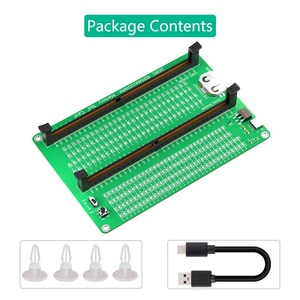 DDR5 RDIMM/UDIMM Speichertester, Desktop-Computer DDR5 Speicher-Testkarte mit LED-Anzeigen für Desktop-Computer Laptop