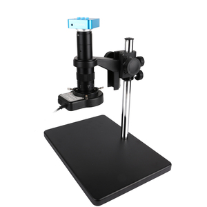 Microscopio Monocular YIZHAN, cámara Industrial, anillo de luz de brillo ajustable, Zoom 180X lente de, reparación de placa base de ordenador de teléfono - Product Image 2