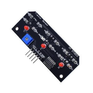 DC 5V 3 Channel Infrared <strong>Line</strong> Tracker <strong>Sensor</strong> Module Trio Detector Output TCRT5000 <strong>Sensor</strong> 10mm Distance For Robot Kit AVR/ARM/PIC