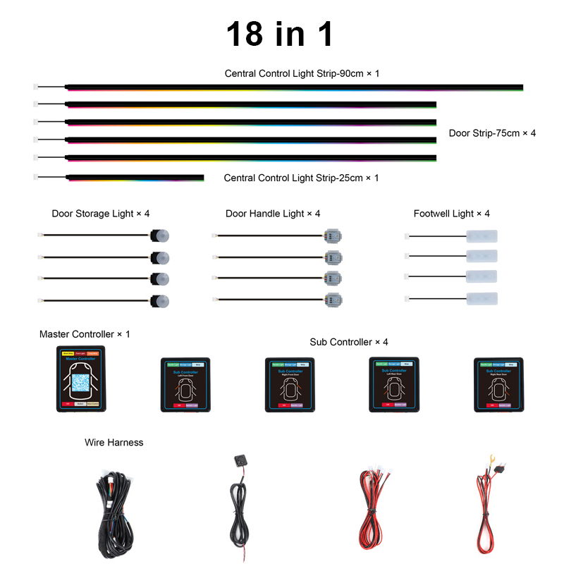 Multicolor- 18 in 1