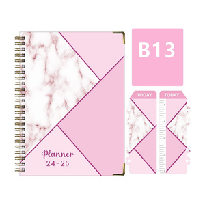 สมุดบันทึกแบบเกลียวฝาปิดสีสันสดใส A5เป็นกระดาษรีไซเคิล - Product Image 4