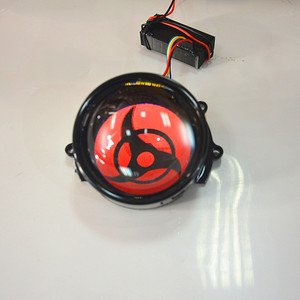 Hot <strong>Sale</strong> <strong>3</strong> Inch Beast Eyes Headlight 8models Dynamic Devil Eyes Light 12v <strong>Led</strong> 3D Light APP Control for JEEP Car Accessories - Product Image 5
