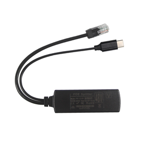 Splitter PoE con uscita USB-C-48V a 5V/9V/12V potenza su convertitore Ethernet per Tablet, telefono, Raspberry Pi, dispositivi USB-C - Product Image 6