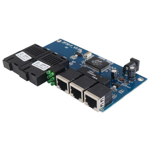 Ethernet Switch PCB Fiber Optic A/B Switch 5-Port 100Mbps <strong>Network</strong> Fiber Optic Converter Fiber Optic Media Transceiver - Product Image 2