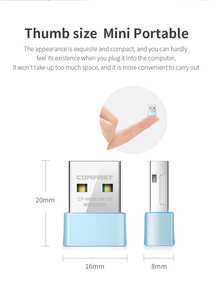 CF-WU816N อะแดปเตอร์ไร้สาย USB2.0 V2 2.4G ฟรีไดรฟ์รับ dongle 150Mbps การ์ดเครือข่ายสำหรับแล็ปท็อป MiniPc คอมพิวเตอร์ tvbox - Product Image 5