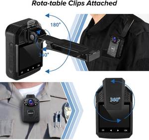 Boblov KJ21 Pro Full HD 1296P Touch Screen Display IR Night Vision Remote Control Body Worn <strong>Camera</strong> for Security - Product Image 2